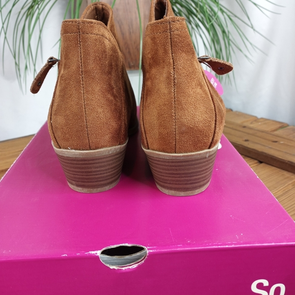 Sonoma Angelfish Booties Cognac Sz. 9 - Picture 6 of 10